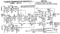 Fender Bandmaster-6G7A - Schematic